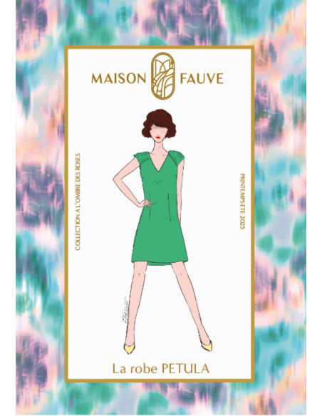 Patron de robe Pétula - Maison Fauve