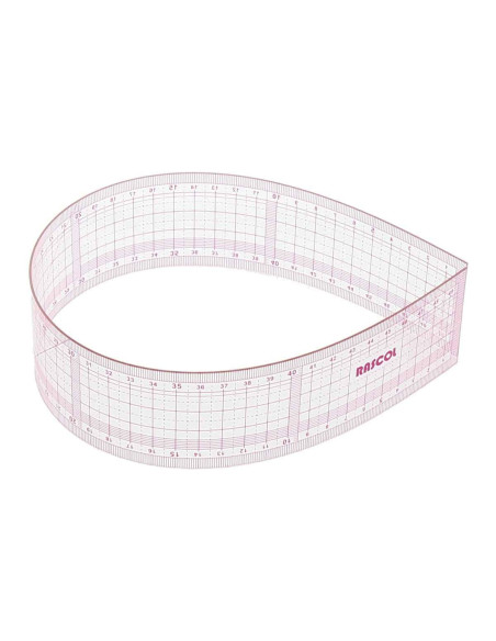 Flexible Japanese ruler 50 cm Rascol