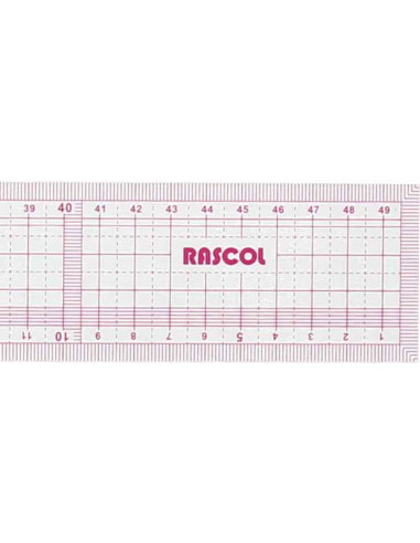 Flexible Japanese ruler 50 cm Rascol