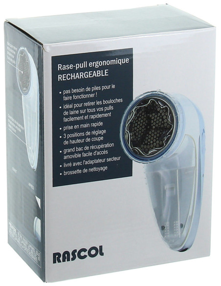 Ergonomic rechargeable electric shaver