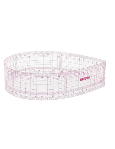 Flexible Japanese ruler 50 cm Rascol