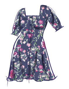 Dress pattern - McCall's 8435 2
