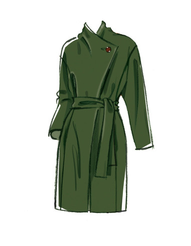 Coat and Vest Pattern - McCall's 8438
