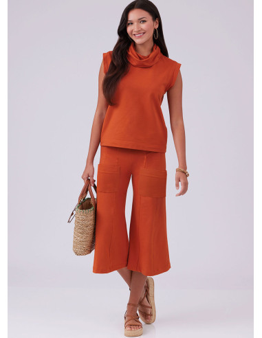 McCall's 8456 - Top and Pants Pattern