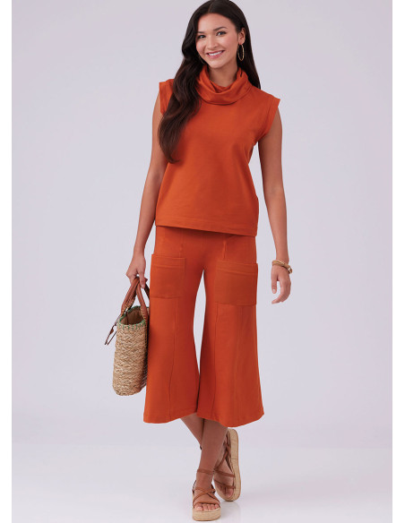 McCall's 8456 - Top and Pants Pattern