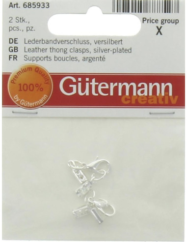 Gütermann Loop Holders - Silver