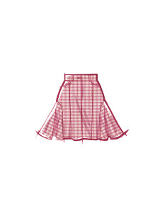 Skirt pattern - McCall's 8480 2