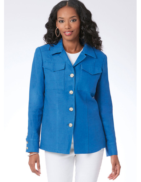 Shirt Jacket Pattern - McCall's 8504