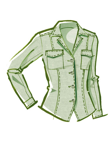 Patron de veste chemise - McCall's 8504