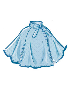 Cape pattern - McCall's 8538 2