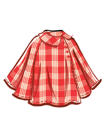 Cape pattern - McCall's 8538