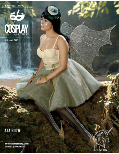 Ala Glow Cosplay Pattern - McCall's 2104
