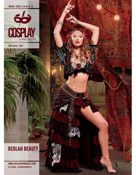 Bedlah Beauty Cosplay Pattern - McCall's 2106