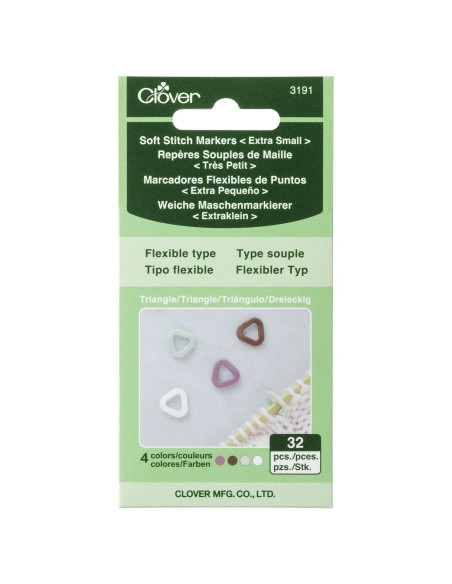 Clover Soft Stitch Ring Markers - Small