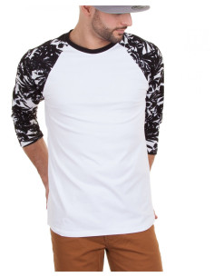 Raglan t-shirt pattern for boys and men Nico - Jalie 3669