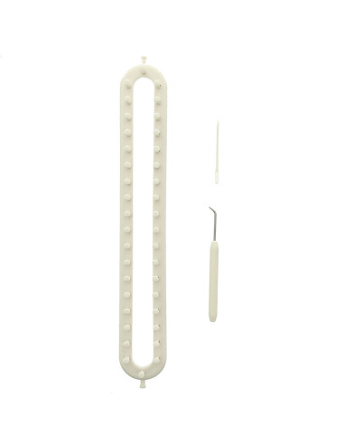 Long knitting loom