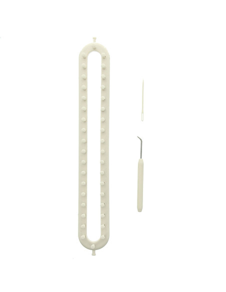 Long knitting loom