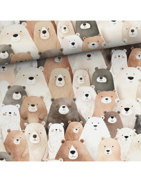 Premium cotton fabric - Teddy bear