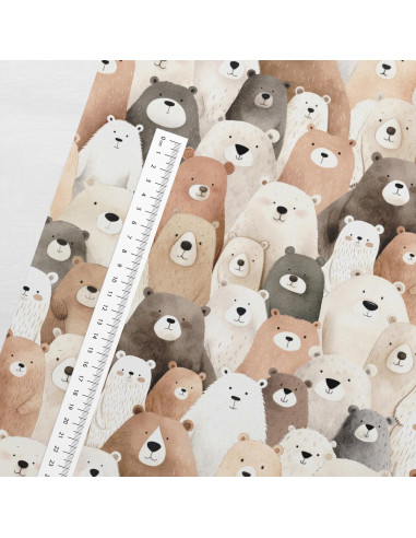 Premium cotton fabric - Teddy bear