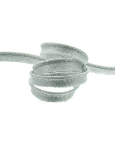 Lurex clothing piping - Silver