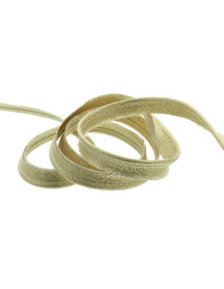 Lurex clothing piping - Gold