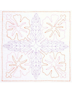 Sashiko kit Hawaii Hibiscus