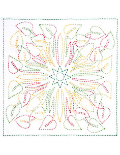 Sashiko Kit Hawaii Anthurium