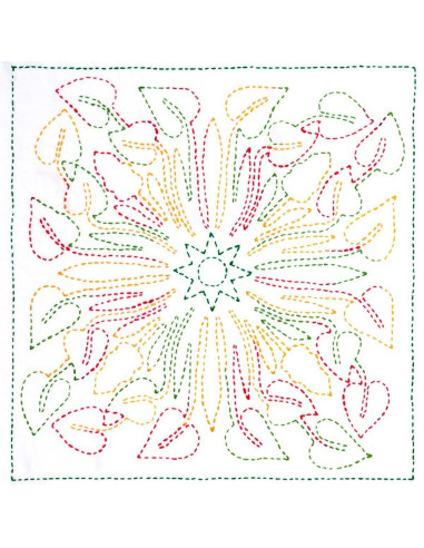 Sashiko Kit Hawaii Anthurium