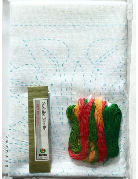 Sashiko Kit Hawaii Anthurium