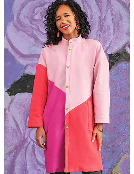 Coat pattern - Know Me 2058