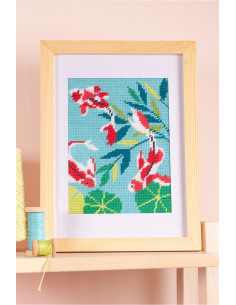 Penelope canvas carp pattern