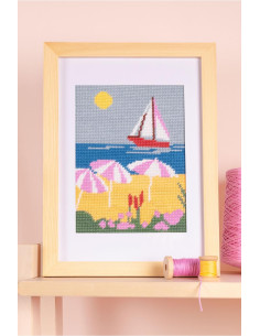 Penelope canvas beach pattern
