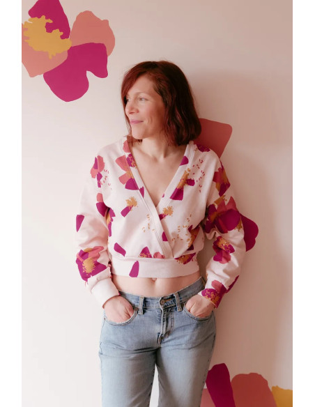 Anémona Nude Sweat Fabric - Églantine & Zoé