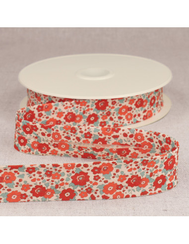 Bias Fleurette - Red