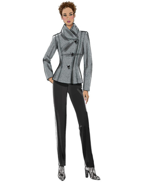 Jacket and coat pattern - Butterick 6497