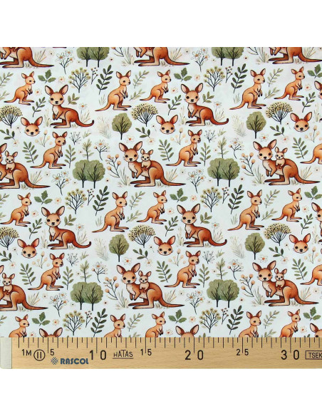 Fancy jersey fabric - Kangaroo