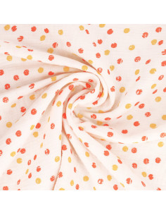Double gauze cotton fabric - Confetti