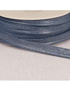 Metallic Jean Piping - Light Blue