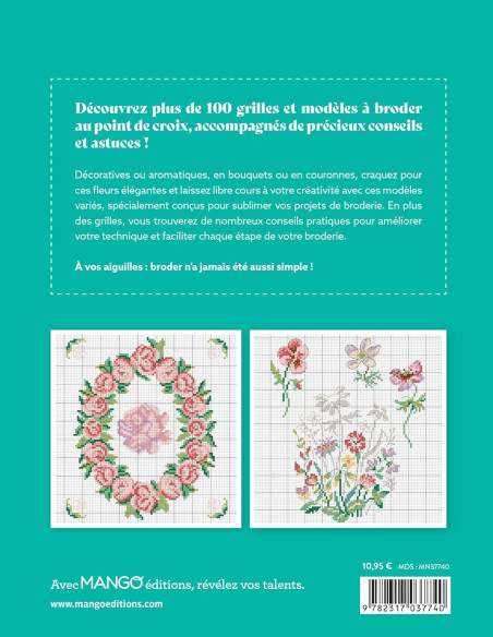 Book of Flowers - 100 Embroidery Patterns