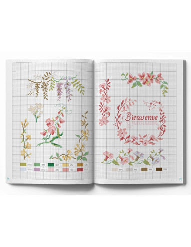 Book of Flowers - 100 Embroidery Patterns