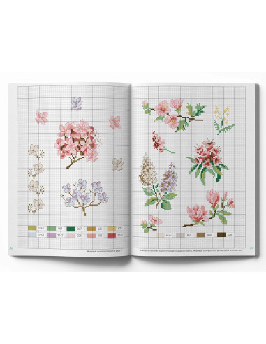 Book of Flowers - 100 Embroidery Patterns