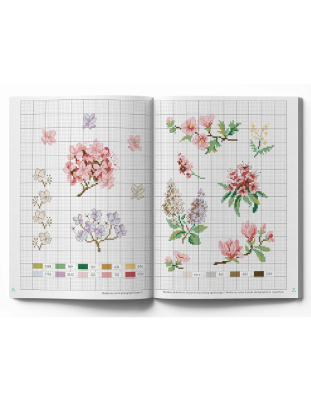 Book of Flowers - 100 Embroidery Patterns