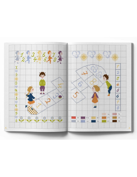 Livre tendre enfance - 100 modèles à broder