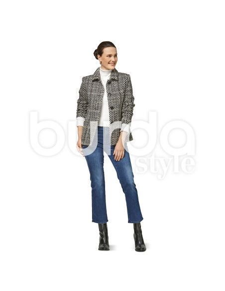 Coat and jacket pattern - Burda 6461