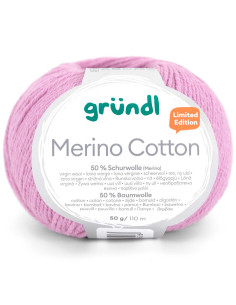 Merino Cotton Knitting Yarn Gründl