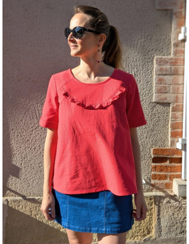 Lunne Top Pattern - Anna Rose Patterns
