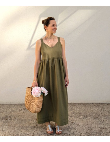 Lottus Dress Pattern - Anna Rose Patterns