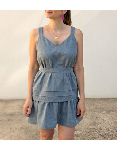 Lottus Dress Pattern - Anna Rose Patterns