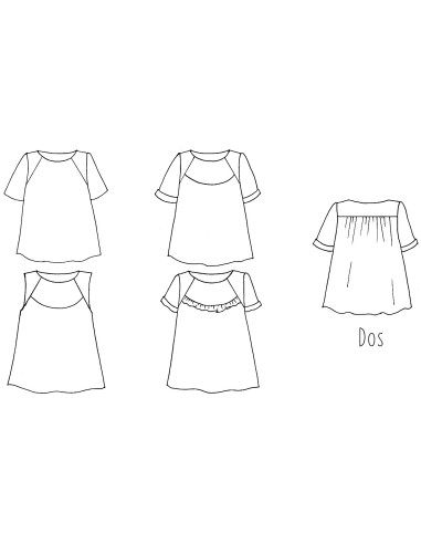 Lunne Top Pattern - Anna Rose Patterns