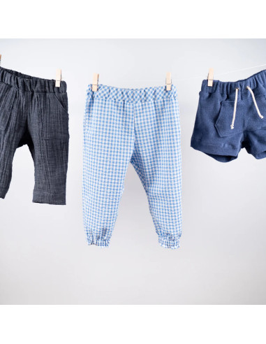New York Baby Pants and Shorts Pattern - Ikatee